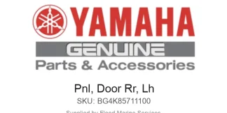 Pnl, Door Rr, Lh - Genuine Yamaha Product available at Flood Marine