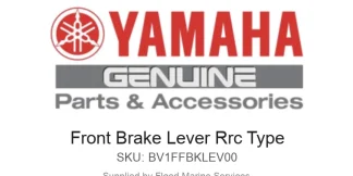 Front Brake Lever Rrc Type - Genuine Yamaha Product available at Flood Marine
