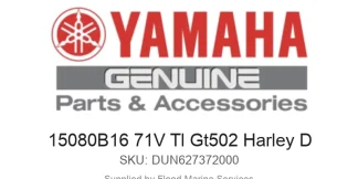 15080B16 71V Tl Gt502 Harley D - Genuine Yamaha Product available at Flood Marine