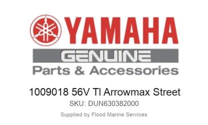 1009018 56V Tl Arrowmax Street - Genuine Yamaha Product available at Flood Marine