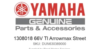 1308018 66V Tl Arrowmax Street - Genuine Yamaha Product available at Flood Marine