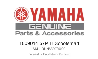 1009014 57P Tl Scootsmart - Genuine Yamaha Product available at Flood Marine