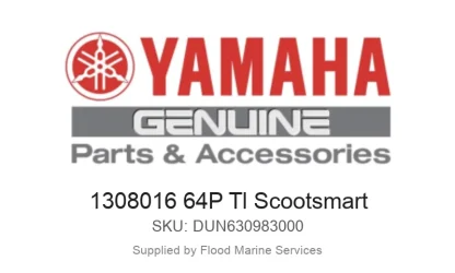 1308016 64P Tl Scootsmart - Genuine Yamaha Product available at Flood Marine