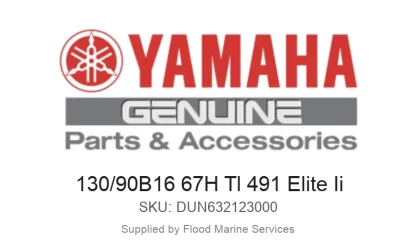 130/90B16 67H Tl 491 Elite Ii - Genuine Yamaha Product available at Flood Marine