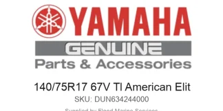 140/75R17 67V Tl American Elit - Genuine Yamaha Product available at Flood Marine