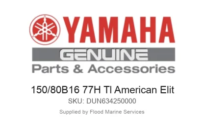 150/80B16 77H Tl American Elit - Genuine Yamaha Product available at Flood Marine