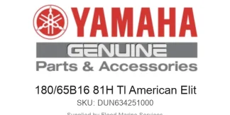 180/65B16 81H Tl American Elit - Genuine Yamaha Product available at Flood Marine