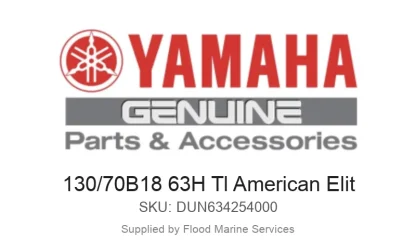 130/70B18 63H Tl American Elit - Genuine Yamaha Product available at Flood Marine