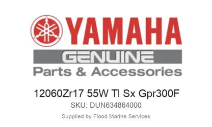 12060Zr17 55W Tl Sx Gpr300F - Genuine Yamaha Product available at Flood Marine