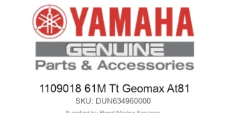 1109018 61M Tt Geomax At81 - Genuine Yamaha Product available at Flood Marine