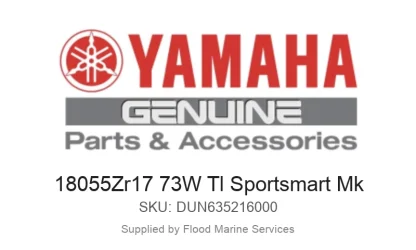 18055Zr17 73W Tl Sportsmart Mk - Genuine Yamaha Product available at Flood Marine