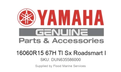 16060R15 67H Tl Sx Roadsmart I - Genuine Yamaha Product available at Flood Marine