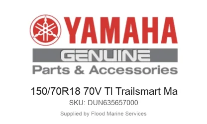 150/70R18 70V Tl Trailsmart Ma - Genuine Yamaha Product available at Flood Marine