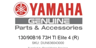 130/90B16 73H Tl Elite 4 (R) - Genuine Yamaha Product available at Flood Marine