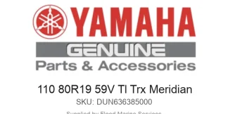 110 80R19 59V Tl Trx Meridian - Genuine Yamaha Product available at Flood Marine