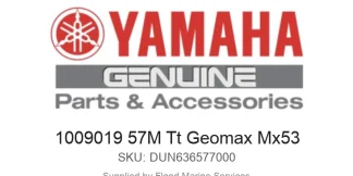 1009019 57M Tt Geomax Mx53 - Genuine Yamaha Product available at Flood Marine