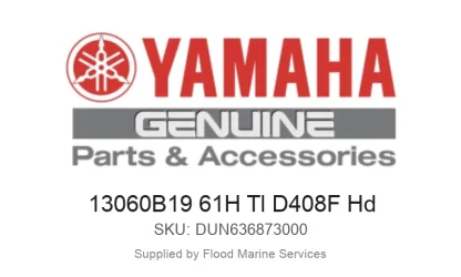 13060B19 61H Tl D408F Hd - Genuine Yamaha Product available at Flood Marine