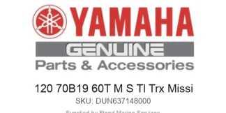 120 70B19 60T M S Tl Trx Missi - Genuine Yamaha Product available at Flood Marine