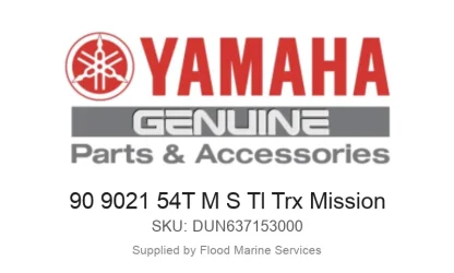 90 9021 54T M S Tl Trx Mission - Genuine Yamaha Product available at Flood Marine