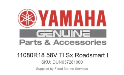 11080R18 58V Tl Sx Roadsmart I - Genuine Yamaha Product available at Flood Marine