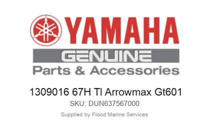 1309016 67H Tl Arrowmax Gt601 - Genuine Yamaha Product available at Flood Marine