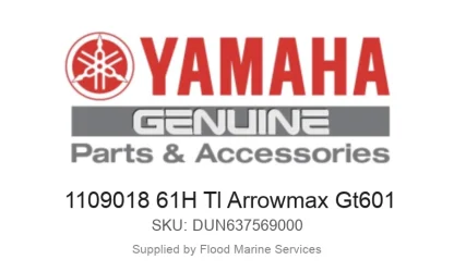 1109018 61H Tl Arrowmax Gt601 - Genuine Yamaha Product available at Flood Marine