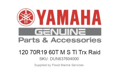 120 70R19 60T M S Tl Trx Raid - Genuine Yamaha Product available at Flood Marine