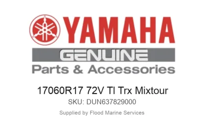 17060R17 72V Tl Trx Mixtour - Genuine Yamaha Product available at Flood Marine