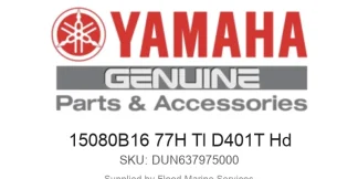15080B16 77H Tl D401T Hd - Genuine Yamaha Product available at Flood Marine