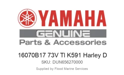 16070B17 73V Tl K591 Harley D - Genuine Yamaha Product available at Flood Marine