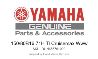 150/80B16 71H Tl Cruisemax Www - Genuine Yamaha Product available at Flood Marine
