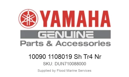 10090 1108019 Sh Tr4 Nr - Genuine Yamaha Product available at Flood Marine