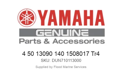 4 50 13090 140 1508017 Tr4 - Genuine Yamaha Product available at Flood Marine