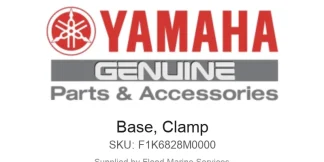 Base, Clamp - Genuine Yamaha Product available at Flood Marine