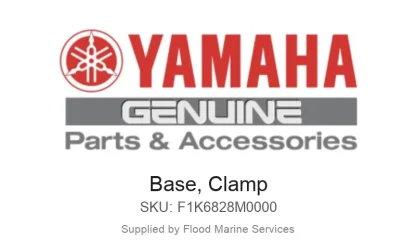 Base, Clamp - Genuine Yamaha Product available at Flood Marine