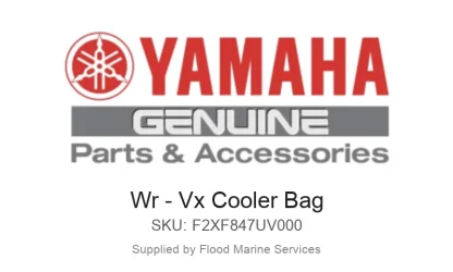 Wr - Vx Cooler Bag - Genuine Yamaha Product available at Flood Marine