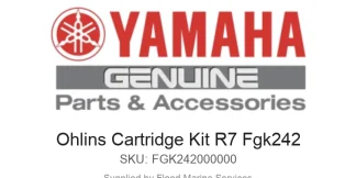 Ohlins Cartridge Kit R7 Fgk242 - Genuine Yamaha Product available at Flood Marine