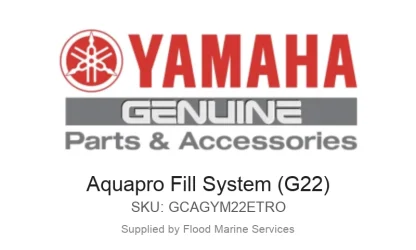 Aquapro Fill System (G22) - Genuine Yamaha Product available at Flood Marine