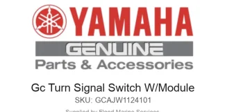 Gc Turn Signal Switch W/Module - Genuine Yamaha Product available at Flood Marine