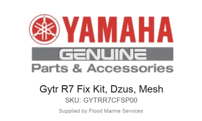 Gytr R7 Fix Kit, Dzus, Mesh - Genuine Yamaha Product available at Flood Marine