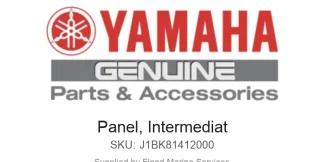 Panel, Intermediat - Genuine Yamaha Product available at Flood Marine