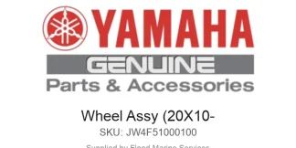 Wheel Assy (20X10- - Genuine Yamaha Product available at Flood Marine