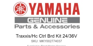 Traxxis/Hc Ctrl Brd Kit 24/36V - Genuine Yamaha Product available at Flood Marine