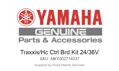 Traxxis/Hc Ctrl Brd Kit 24/36V - Genuine Yamaha Product available at Flood Marine