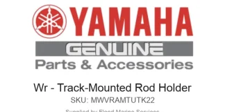 Wr - Track-Mounted Rod Holder - Genuine Yamaha Product available at Flood Marine