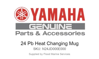 24 Pb Heat Changing Mug - Genuine Yamaha Product available at Flood Marine