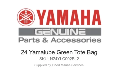 24 Yamalube Green Tote Bag - Genuine Yamaha Product available at Flood Marine