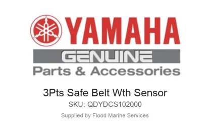 3Pts Safe Belt Wth Sensor - Genuine Yamaha Product available at Flood Marine