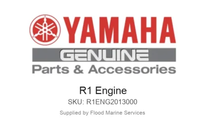 R1 Engine - Genuine Yamaha Product available at Flood Marine