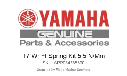 T7 Wr Ff Spring Kit 5,5 N/Mm - Genuine Yamaha Product available at Flood Marine